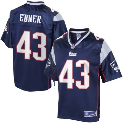 NFL Pro Line Men's New England Patriots Nate Ebner Team Color Jersey