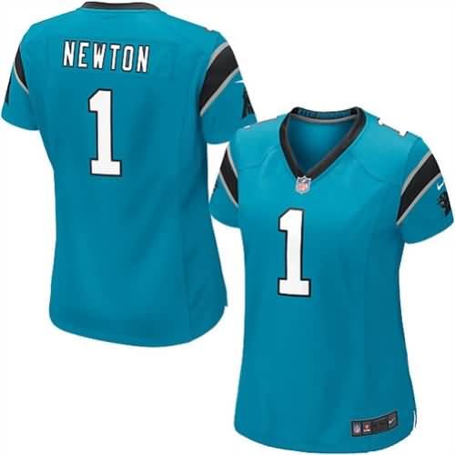 Cam Newton Carolina Panthers Nike Women's Game Jersey - Panther Blue