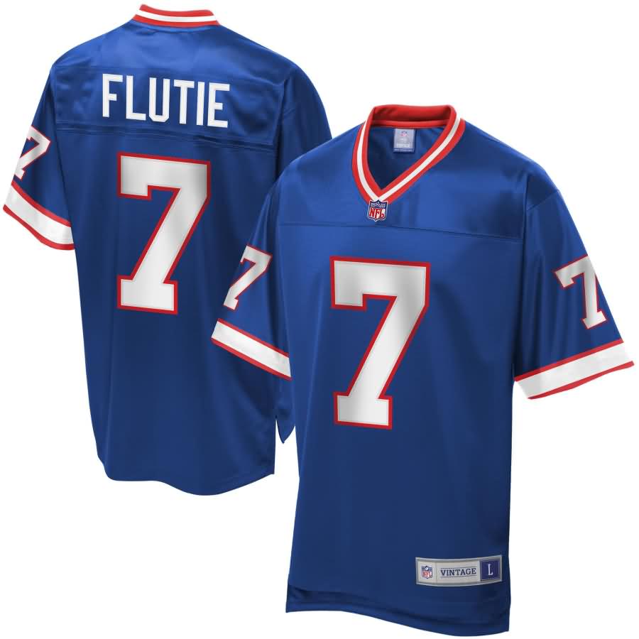 Doug Flutie Buffalo Bills NFL Pro Line Retired Player Jersey - Blue