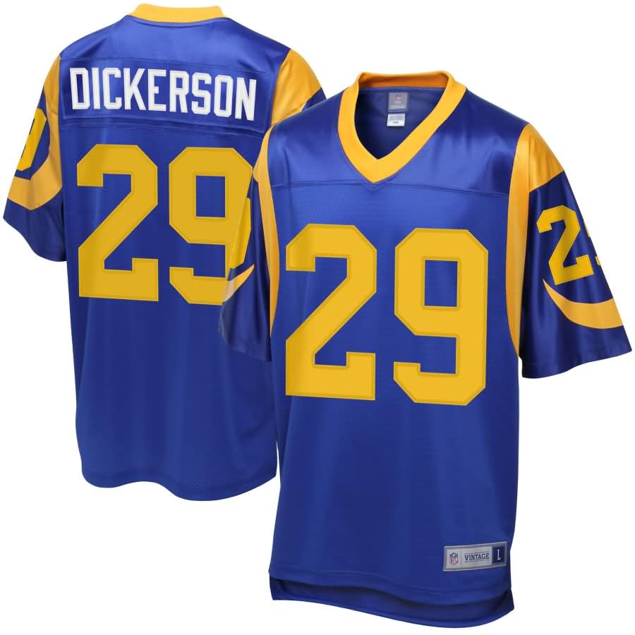 Eric Dickerson Los Angeles Rams NFL Pro Line Retired Player Jersey - Blue