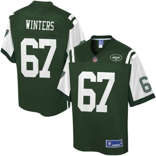 NFL Pro Line Men's New York Jets Brian Winters Team Color Jersey