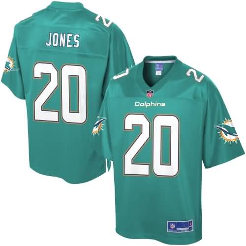 NFL Pro Line Men's Miami Dolphins Reshad Jones Team Color Jersey - Aqua