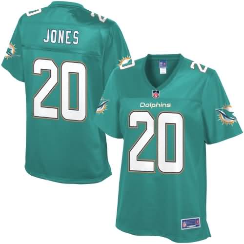NFL Pro Line Women's Miami Dolphins Reshad Jones Team Color Jersey - Aqua