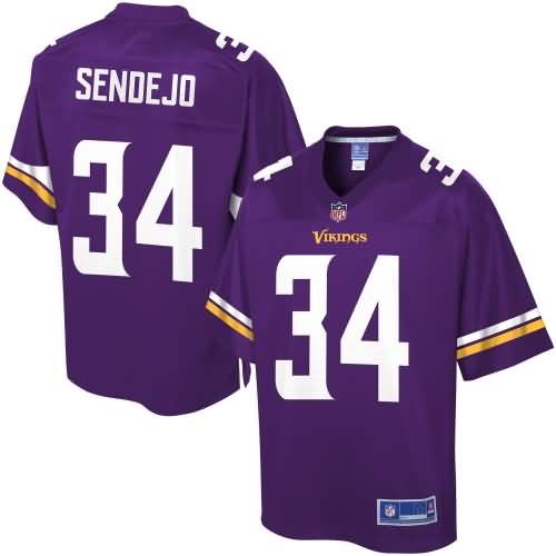 Andrew Sendejo Minnesota Vikings NFL Pro Line Team Color Player Jersey - Purple
