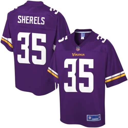 Marcus Sherels Minnesota Vikings NFL Pro Line Team Color Player Jersey - Purple