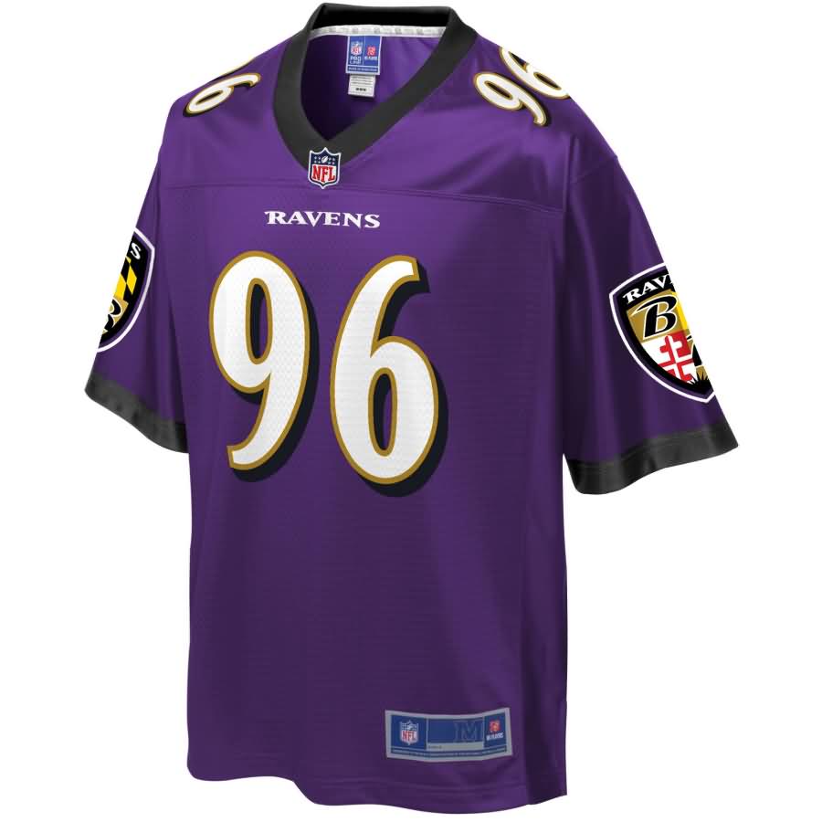 NFL Pro Line Mens Baltimore Ravens Brent Urban Team Color Jersey