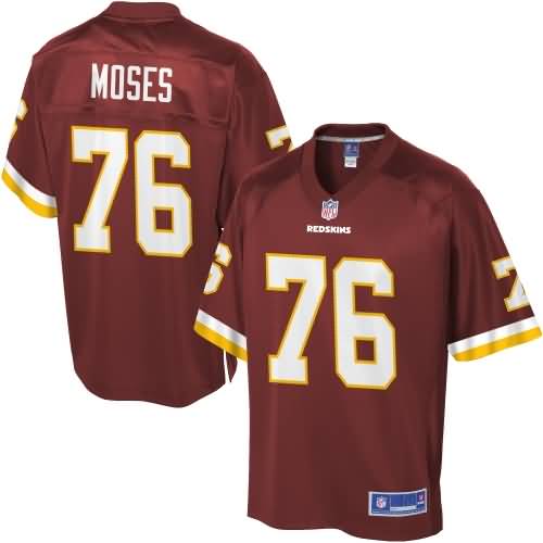 NFL Pro Line Mens Washington Redskins Morgan Moses Team Color Jersey