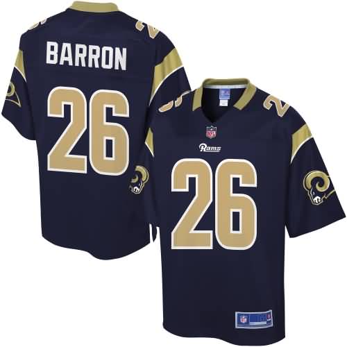 NFL Pro Line Mark Barron Los Angeles Rams Team Color Jersey - Navy