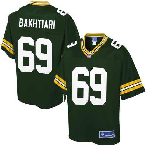 NFL Pro Line Youth Green Bay Packers David Bakhtiari Green Jersey