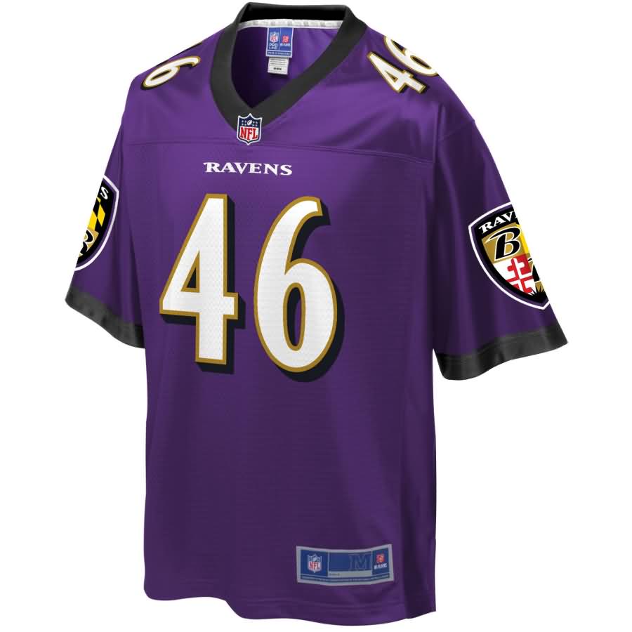 NFL Pro Line Youth Baltimore Ravens Morgan Cox Team Color Jersey