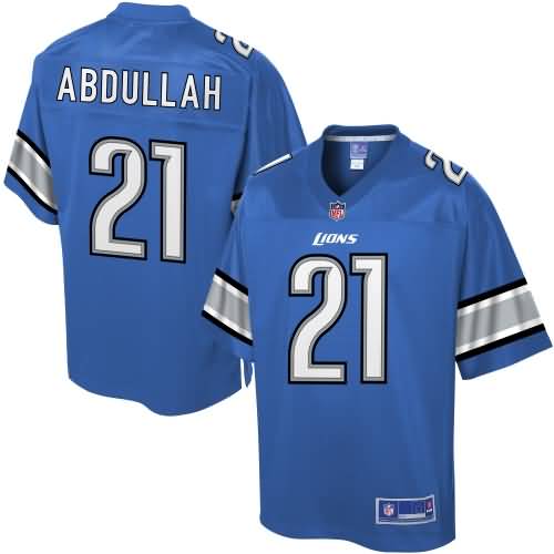 Pro Line Mens Detroit Lions Ameer Abdullah Team Color NFL Jersey