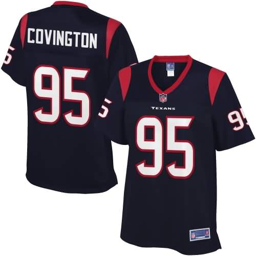 NFL Pro Line Women's Houston Texans Christian Covington Team Color Jersey