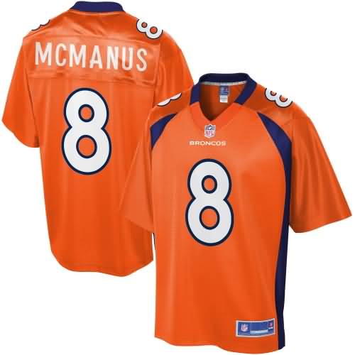Youth Denver Broncos Brandon McManus NFL Pro Line Team Color Jersey