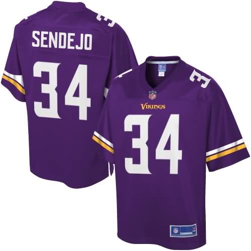 Andrew Sendejo Minnesota Vikings NFL Pro Line Youth Player Jersey - Purple