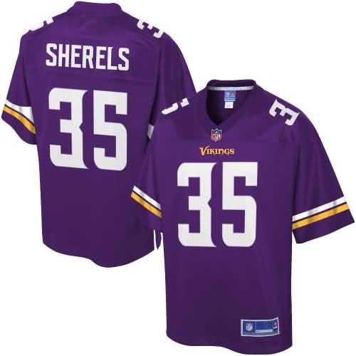 Marcus Sherels Minnesota Vikings NFL Pro Line Youth Player Jersey - Purple