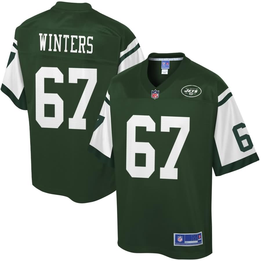 Youth New York Jets Brian Winters NFL Pro Line Team Color Jersey