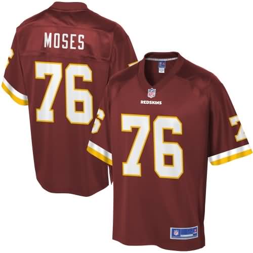 Youth Washington Redskins Morgan Moses NFL Pro Line Team Color Jersey