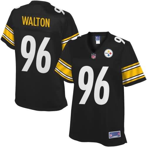 Women's Pittsburgh Steelers LT Walton NFL Pro Line Team Color Jersey