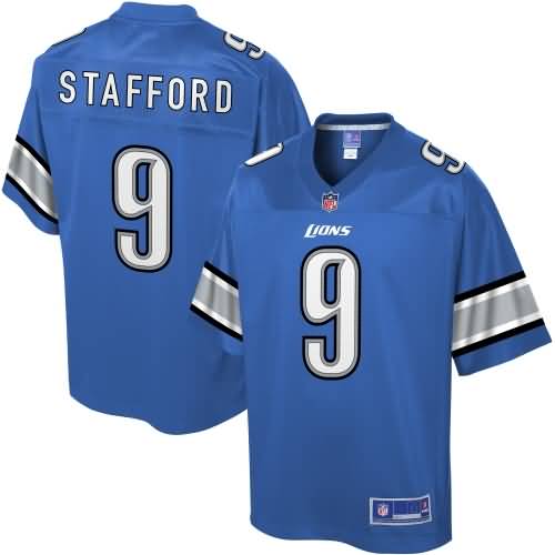 Youth Detroit Lions Matthew Stafford Pro Line Team Color Jersey