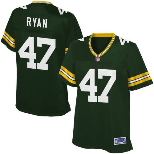 Women's Green Bay Packers Jake Ryan NFL Pro Line Team Color Jersey