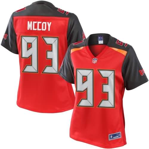 Women's Tampa Bay Buccaneers Gerald McCoy NFL Pro Line Team Color Jersey