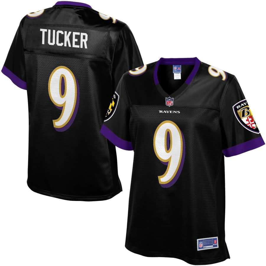 Women's Baltimore Ravens Justin Tucker NFL Pro Line Alternate Jersey