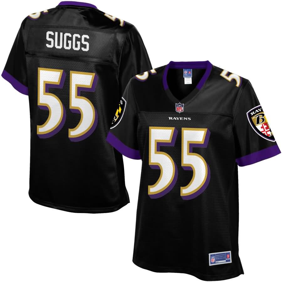 Women's Baltimore Ravens Terrell Suggs NFL Pro Line Alternate Jersey