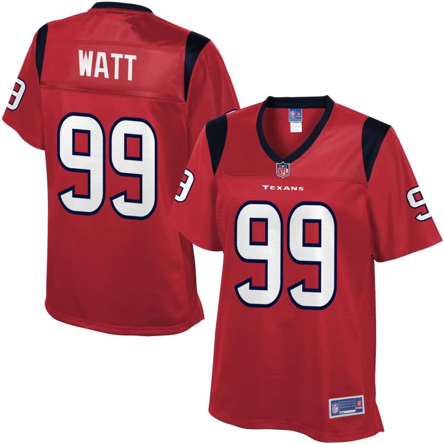 Women's Houston Texans J.J. Watt NFL Pro Line Alternate Jersey