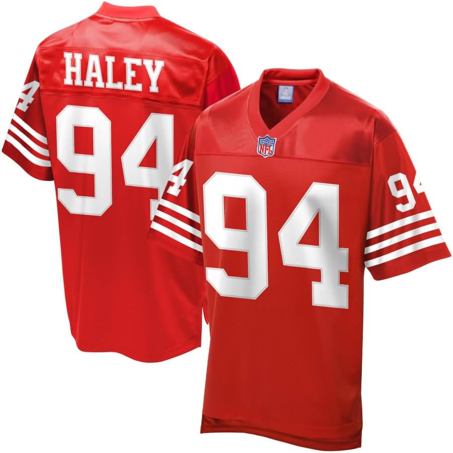 Charles Haley San Francisco 49ers NFL Pro Line Retired Player Jersey - Scarlet