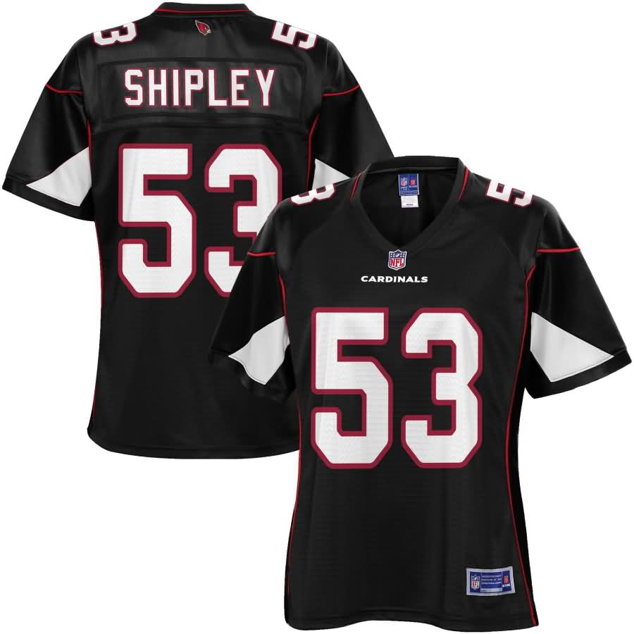 Women's Arizona Cardinals A.Q. Shipley NFL Pro Line Black Alternate Jersey