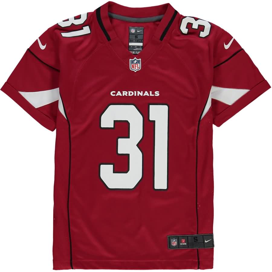 David Johnson Arizona Cardinals Nike Youth Team Color Game Jersey - Cardinal
