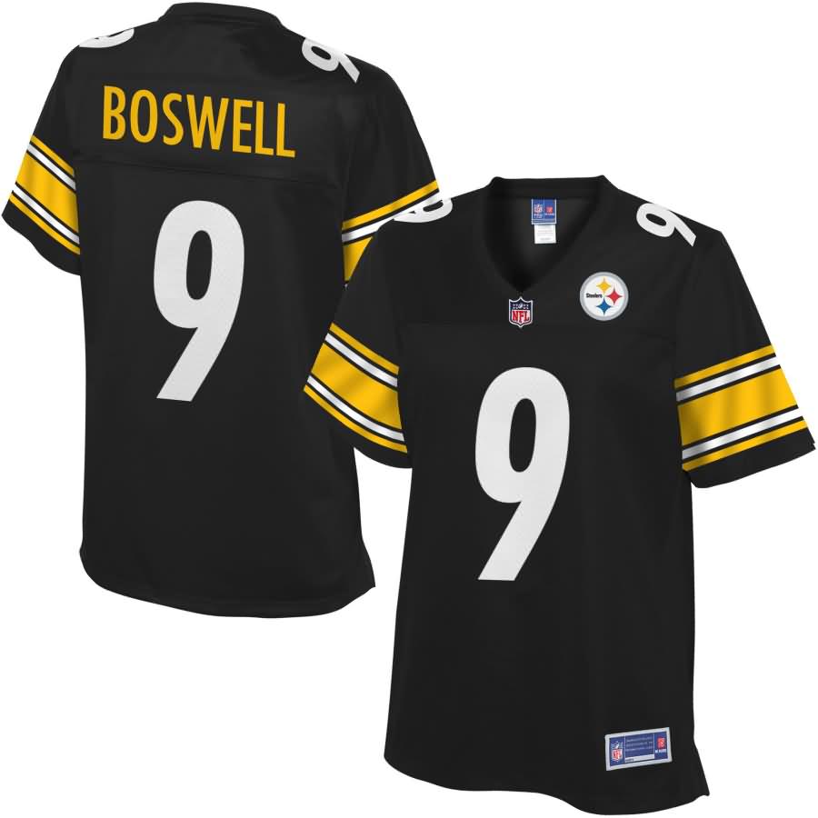 Women's Pittsburgh Steelers Chris Boswell NFL Pro Line Black Team Color Jersey