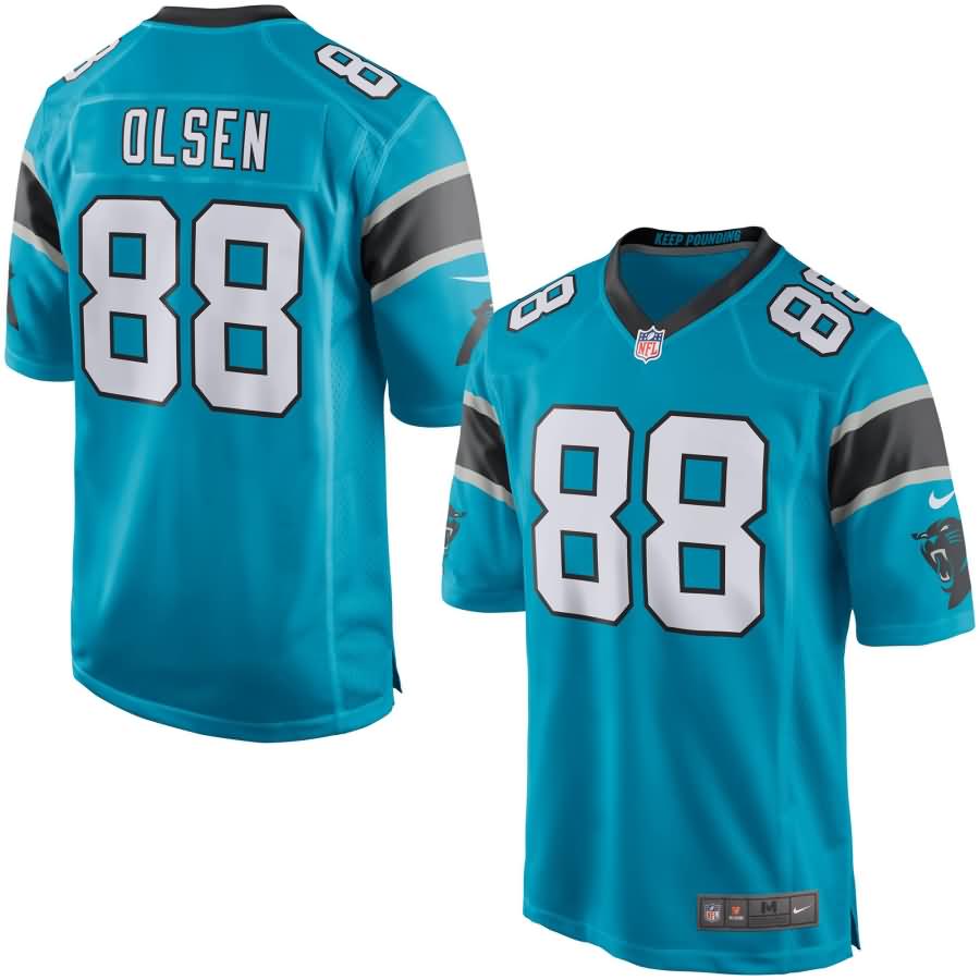 Greg Olsen Carolina Panthers Nike Game Jersey - Blue