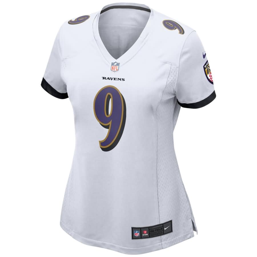 Justin Tucker Baltimore Ravens Nike Women's Game Jersey - White