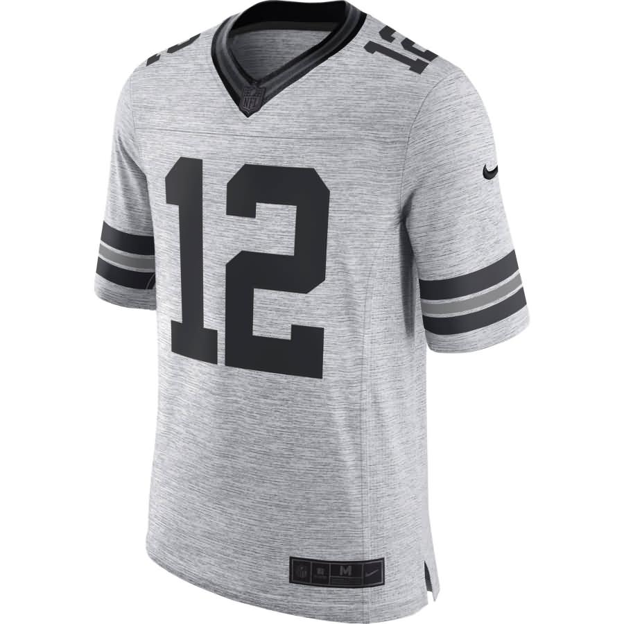 Aaron Rodgers Green Bay Packers Nike Gridiron Gray II Limited Jersey - Gray