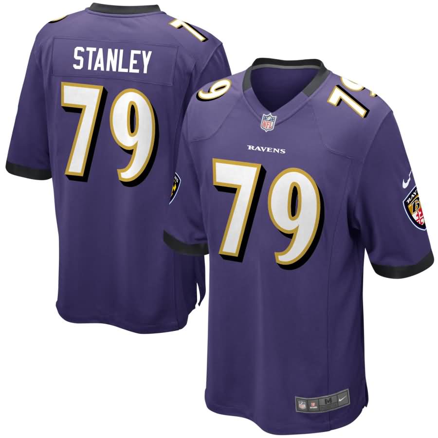 Ronnie Stanley Baltimore Ravens Nike Game Jersey - Purple