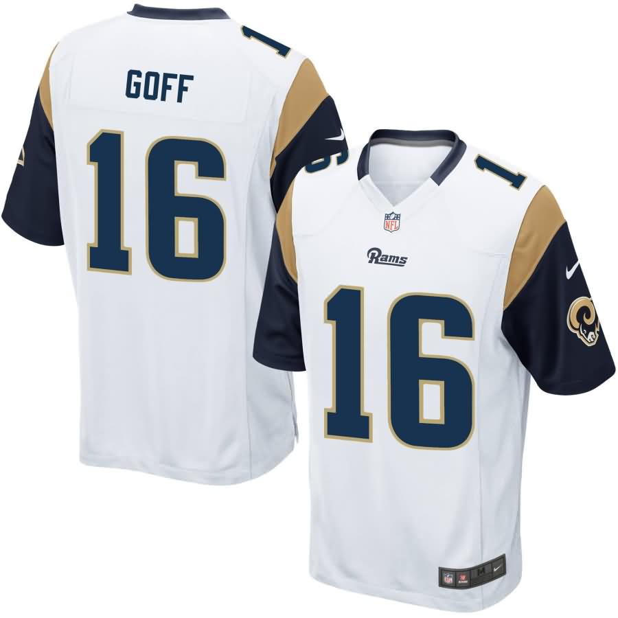 Jared Goff Los Angeles Rams Nike Youth Game Jersey - White