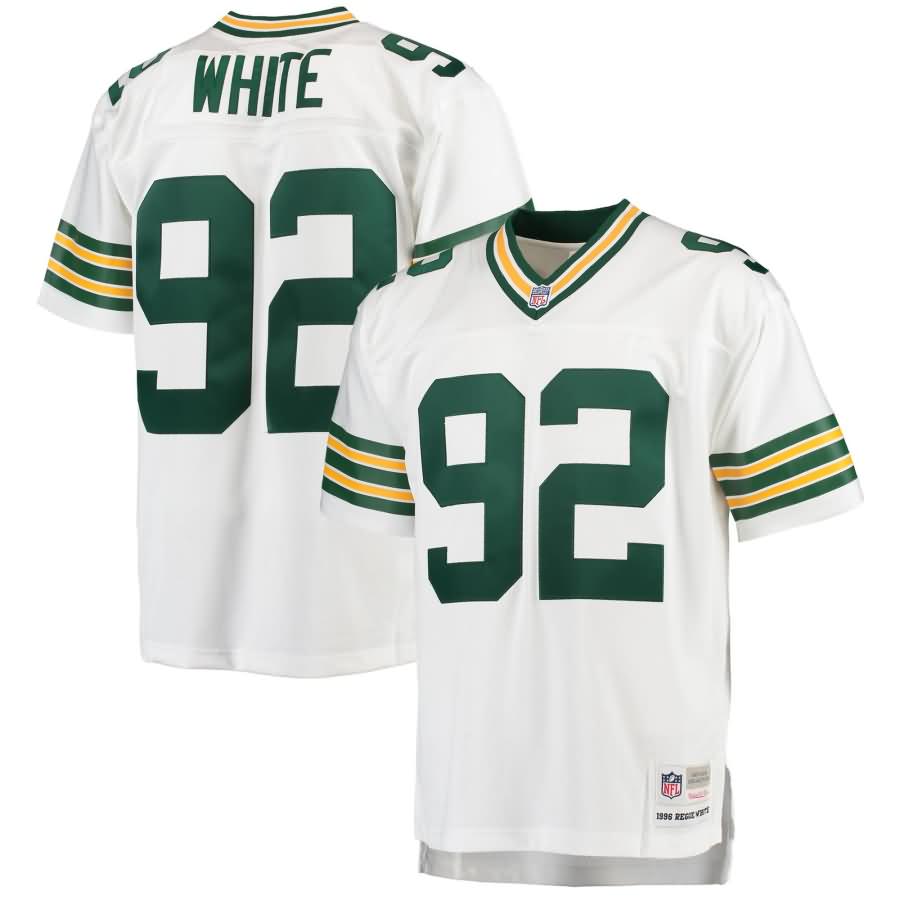 Reggie White Green Bay Packers Mitchell & Ness 1996 Replica Retired Player Jersey - White