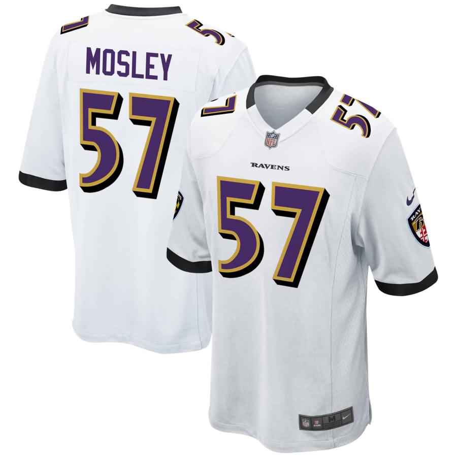C.J. Mosley Baltimore Ravens Nike Youth Game Jersey - White