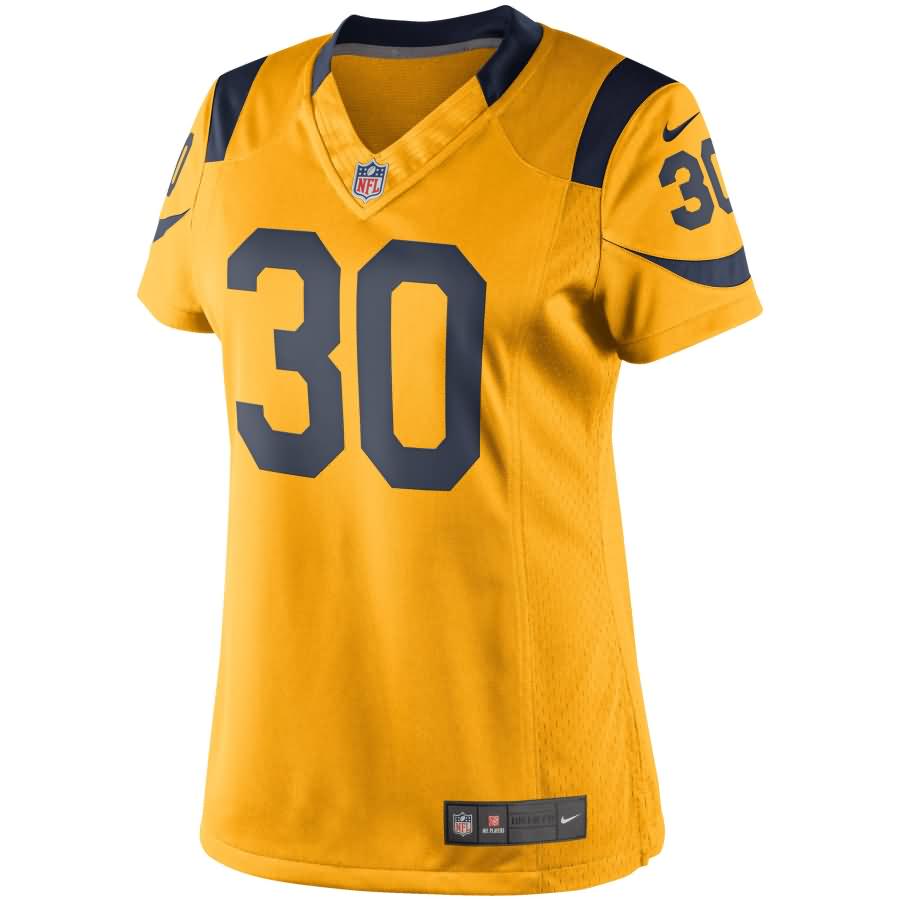 Todd Gurley II Los Angeles Rams Nike Women's Color Rush Limited Jersey - Gold