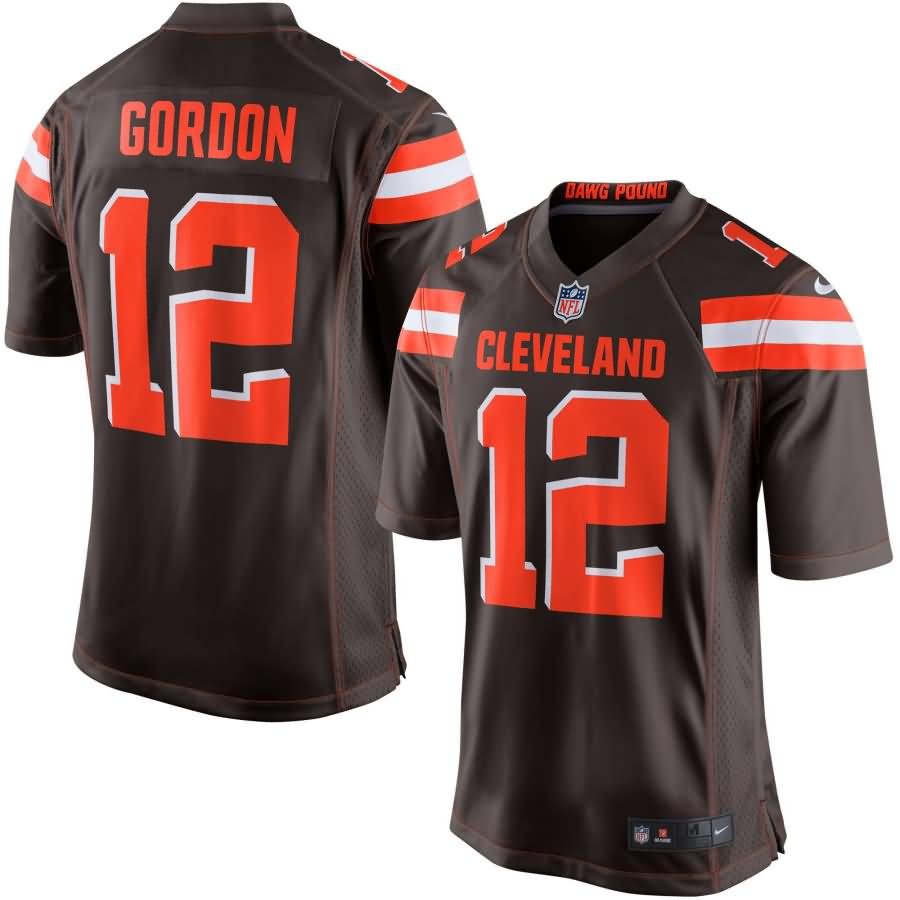 Josh Gordon Cleveland Browns Nike Game Jersey - Brown