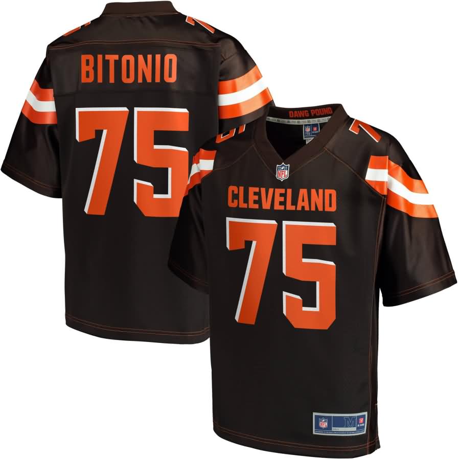 Joel Bitonio Cleveland Browns NFL Pro Line Player Jersey - Brown