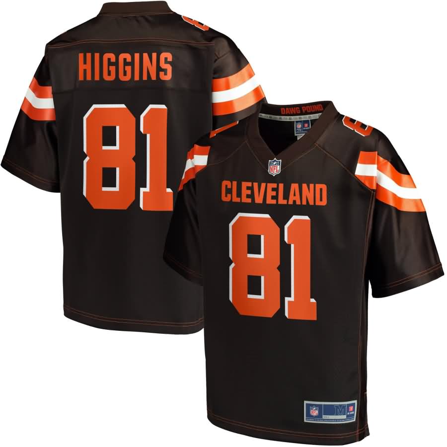 Rashard Higgins Cleveland Browns NFL Pro Line Player Jersey - Brown