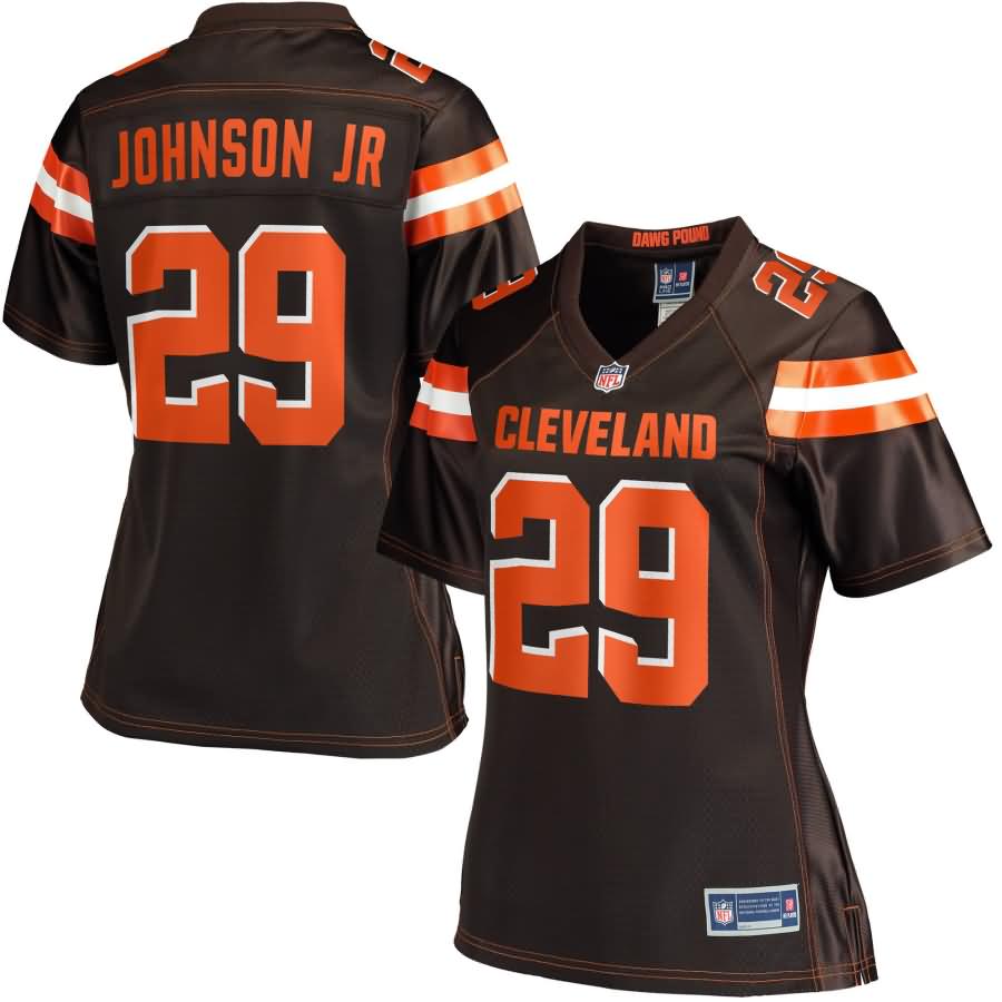 Duke Johnson Jr Cleveland Browns NFL Pro Line Women's Player Jersey - Brown