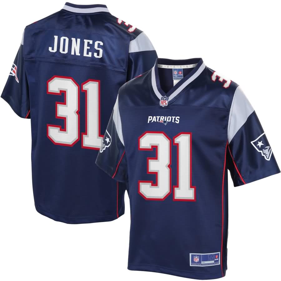 Jonathan Jones New England Patriots NFL Pro Line Youth Player Jersey - Navy