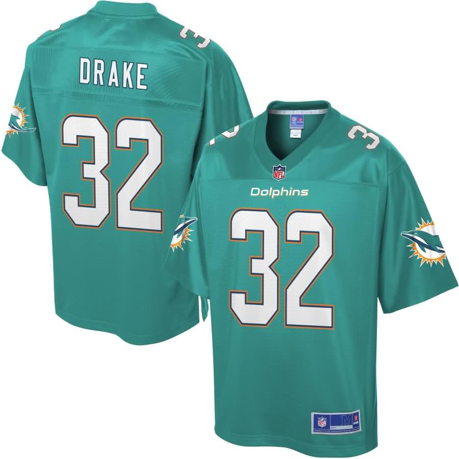 Kenyan Drake Miami Dolphins NFL Pro Line Player Jersey - Aqua