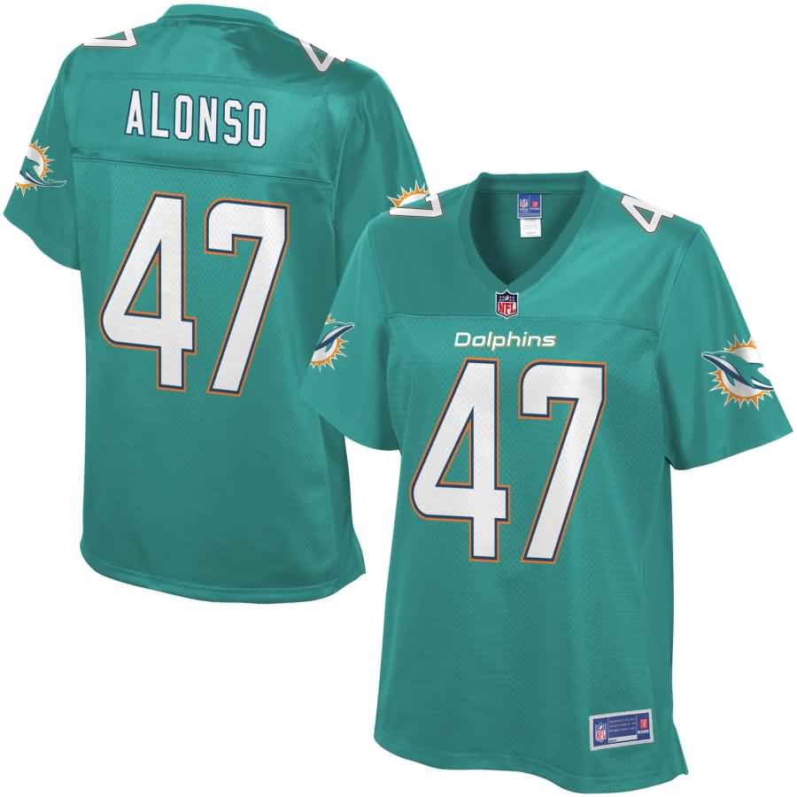 Kiko Alonso Miami Dolphins NFL Pro Line Women's Player Jersey - Aqua