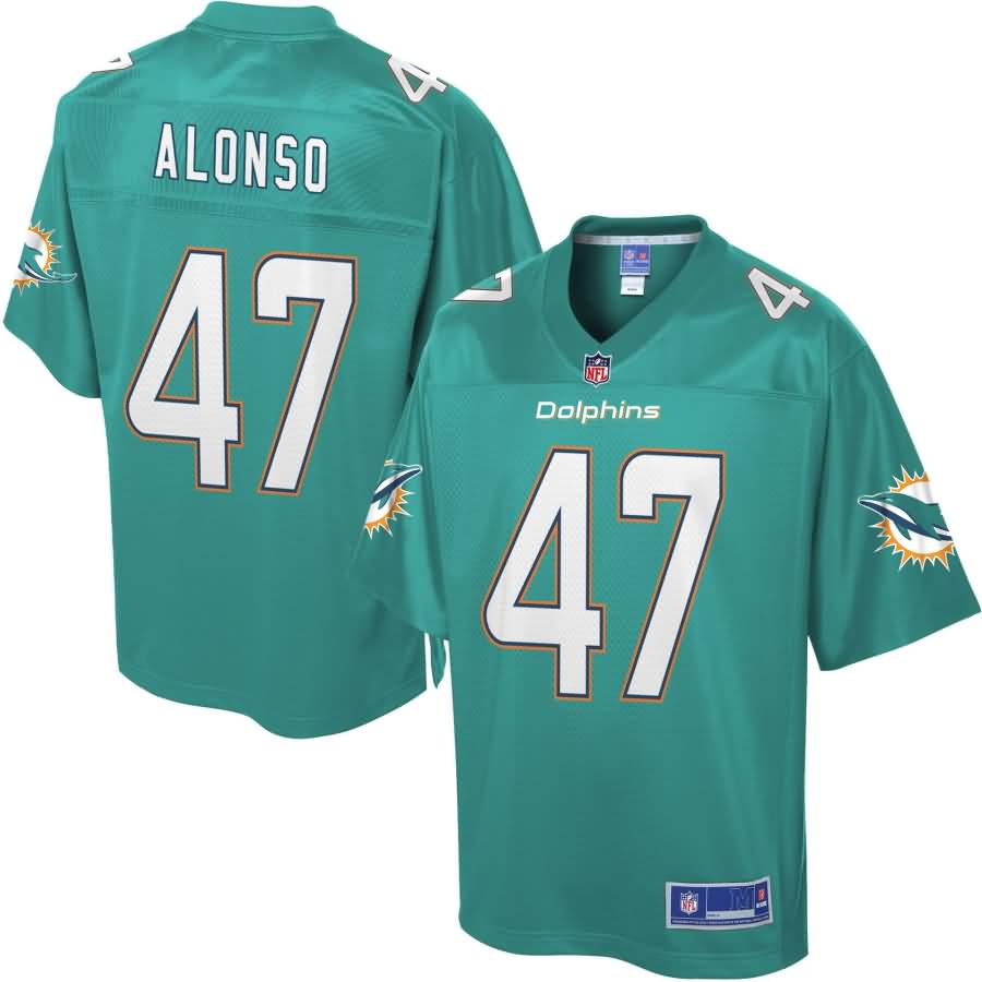 Kiko Alonso Miami Dolphins NFL Pro Line Youth Player Jersey - Aqua