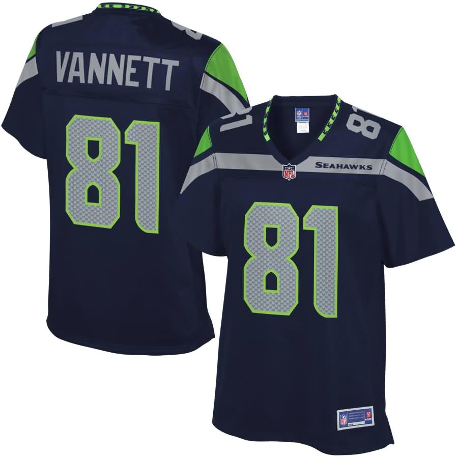 Nick Vannett Seattle Seahawks NFL Pro Line Women's Player Jersey - College Navy