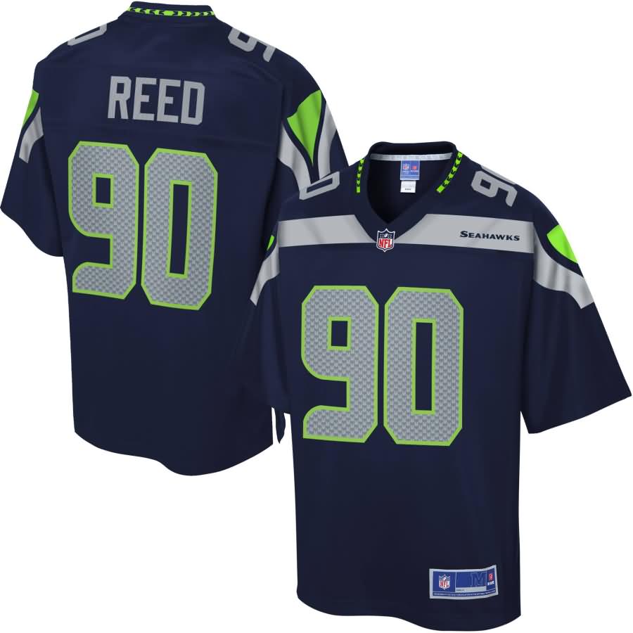 Jarran Reed Seattle Seahawks NFL Pro Line Youth Player Jersey - College Navy